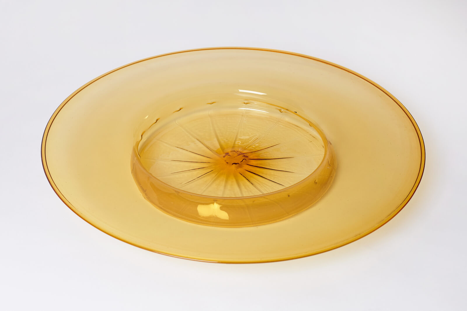 Plate by Venini for sale Plate by Venini for sale