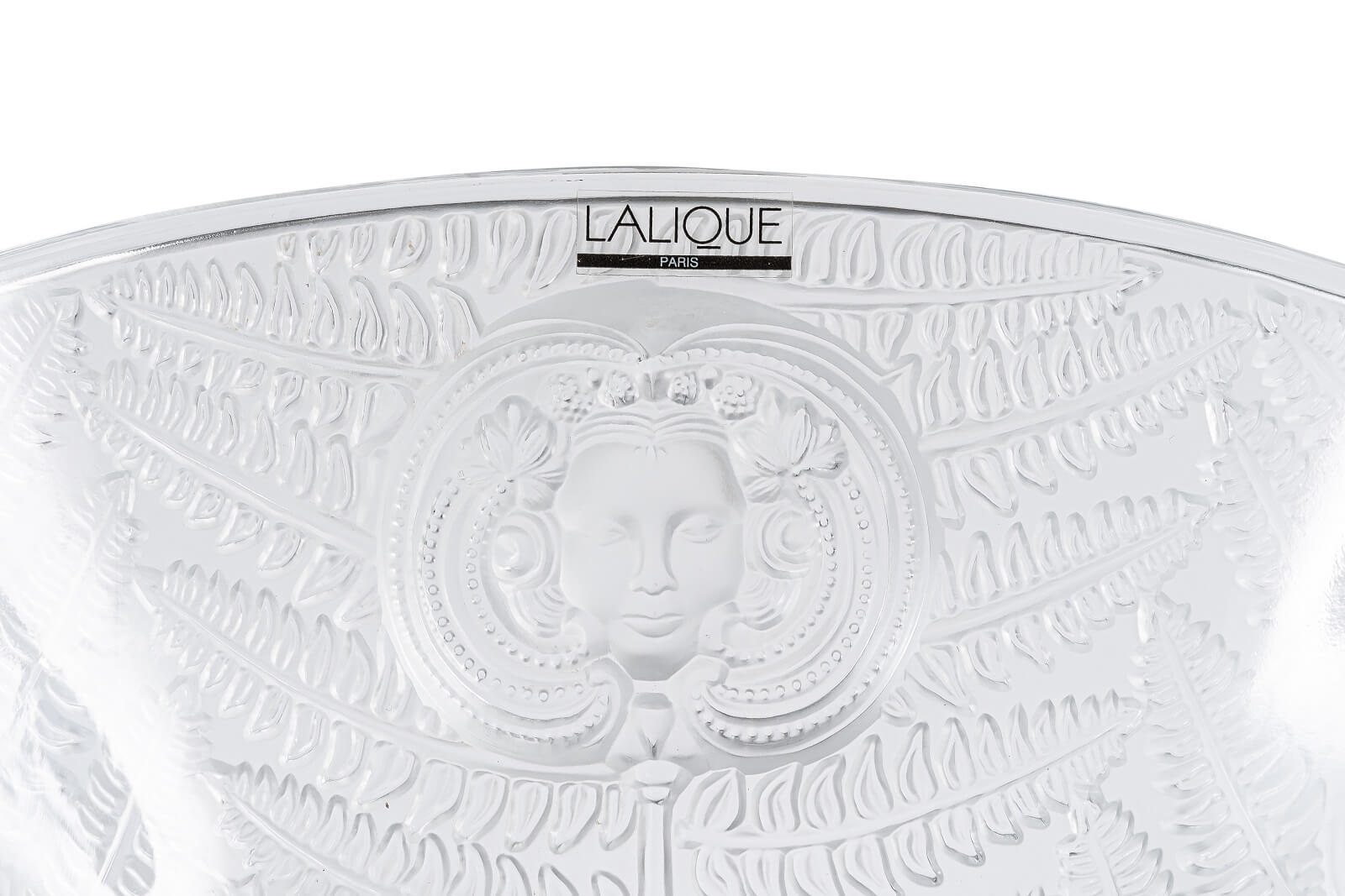 Plate by Lalique for sale Plate by Lalique for sale