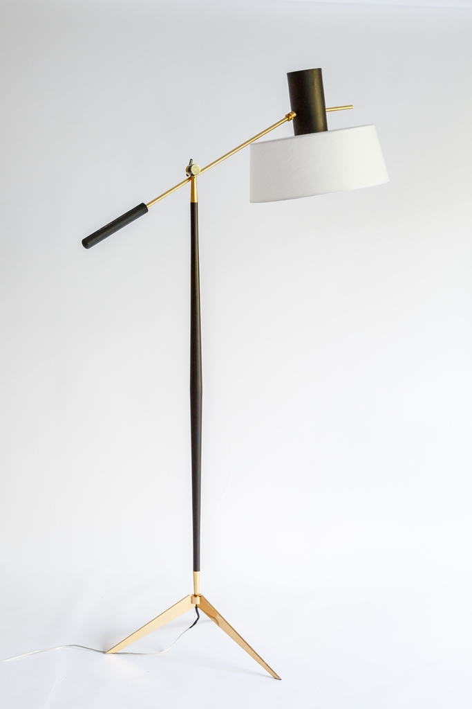 Floor lamp by Maison Arlus for sale