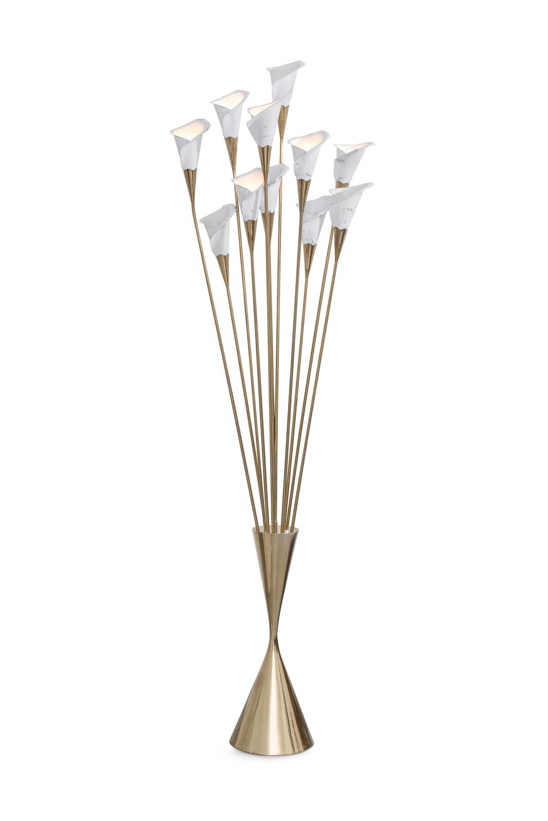 Floor lamp Calla by Angelo Lelii for sale