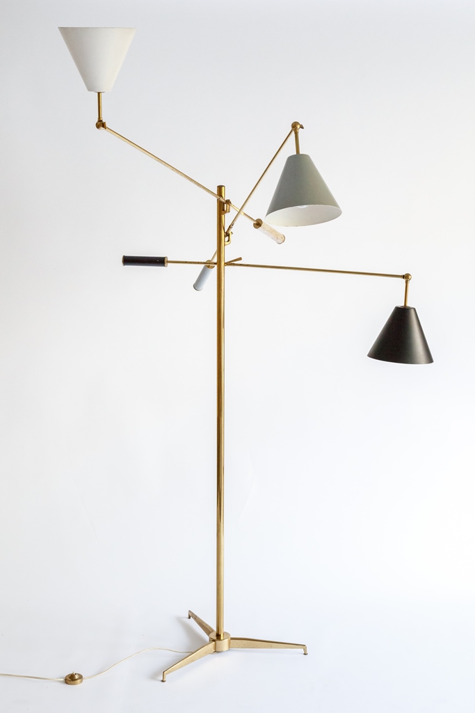 Floor lamp Triennale by Angelo Lelii for sale