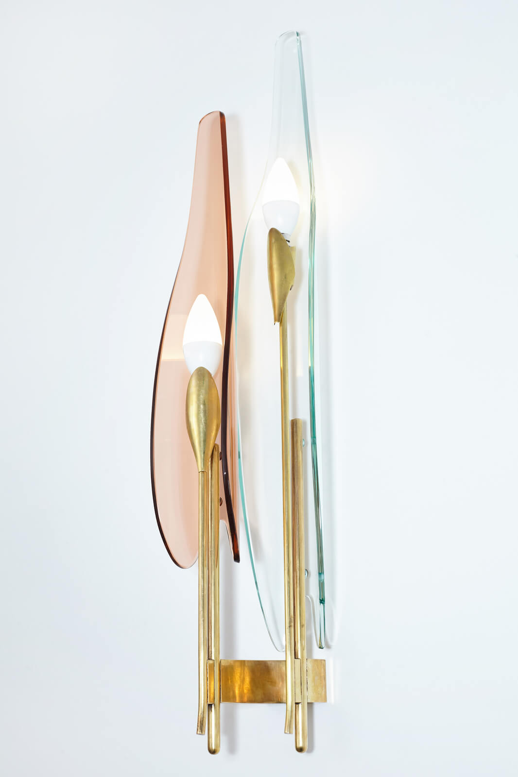 Wall lamp Dahlia by Max Ingrand for sale Wall lamp Dahlia by Max Ingrand for sale