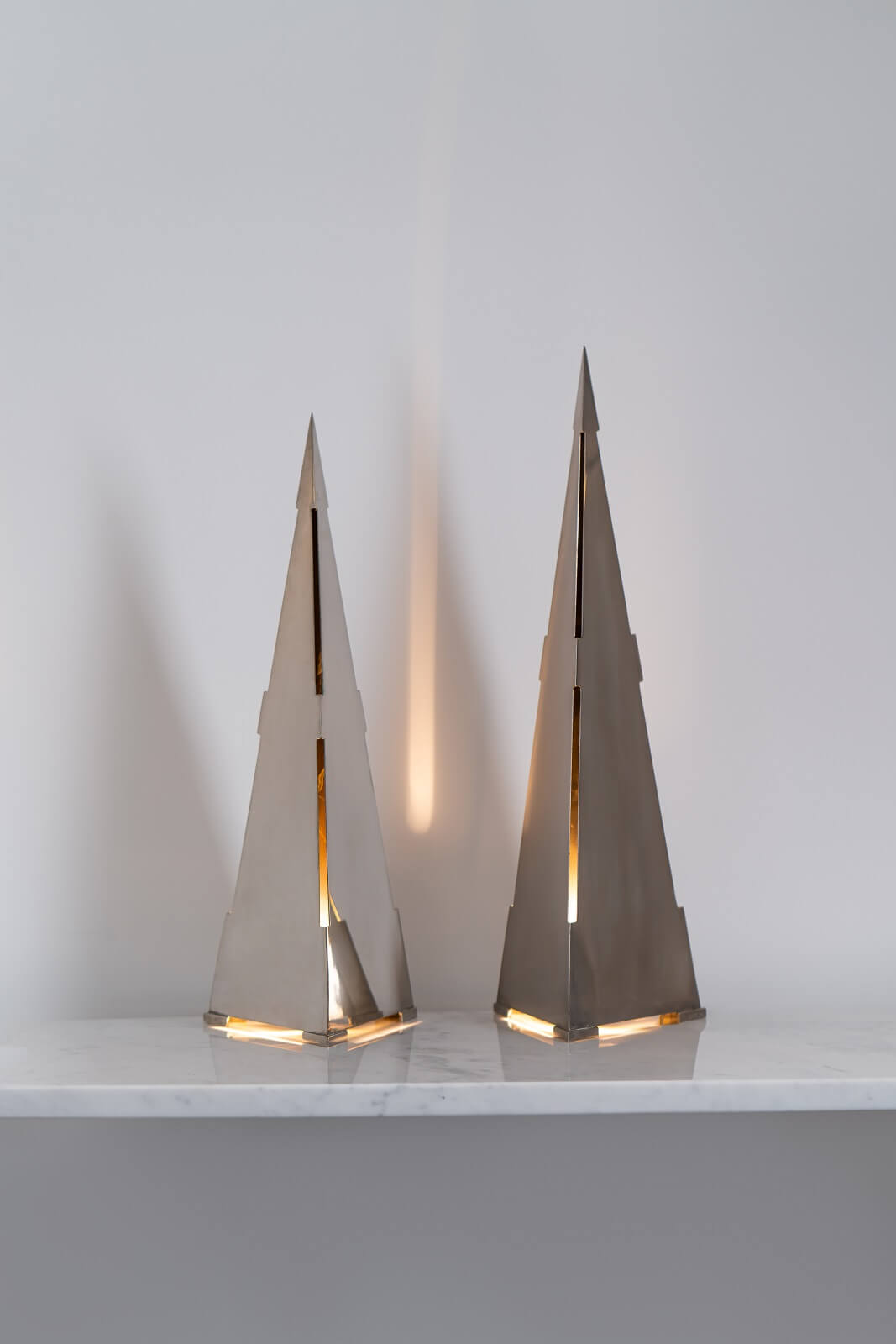 Table lamp Pyramid by Gabriella Crespi for sale Table lamp Pyramid by Gabriella Crespi for sale