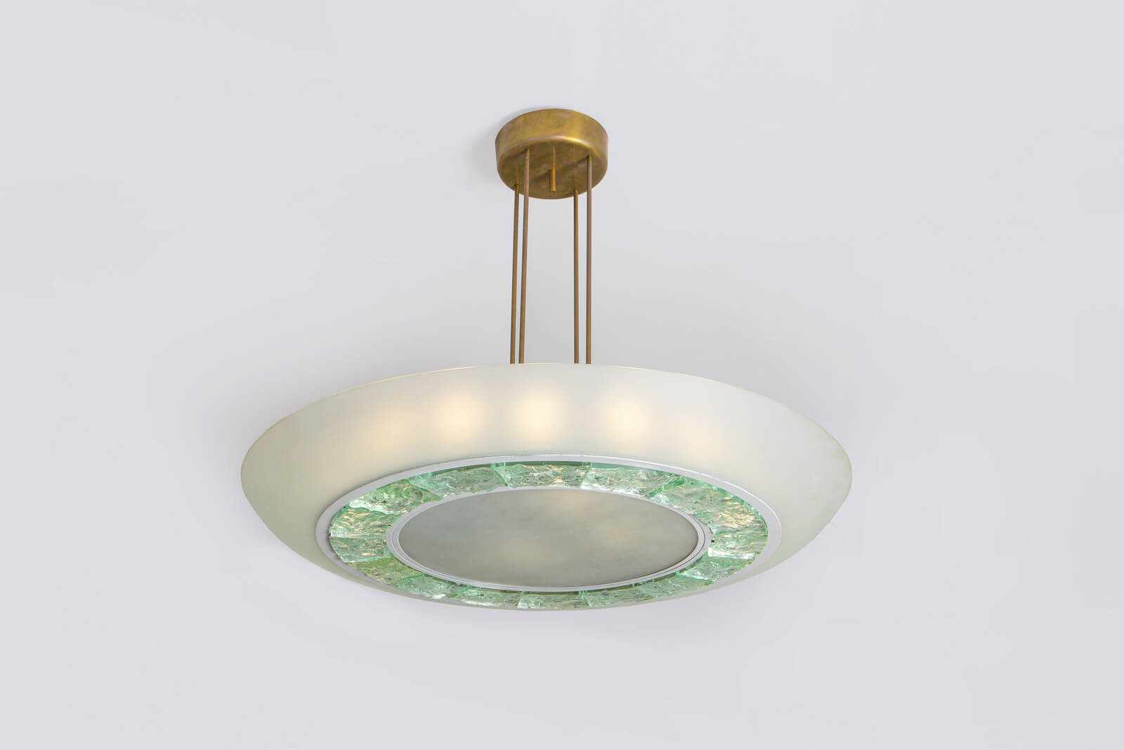 Ceiling lamp model 2459 by Max Ingrand for sale