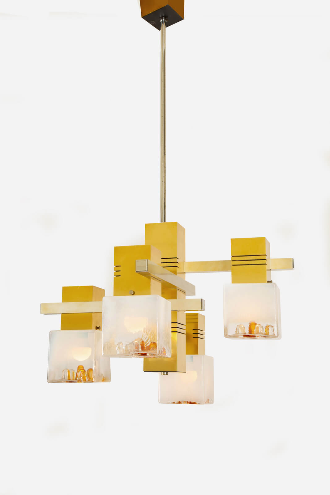 Ceiling lamp 4 Cubic by Gaetano Sciolari for sale Ceiling lamp 4 Cubic by Gaetano Sciolari for sale