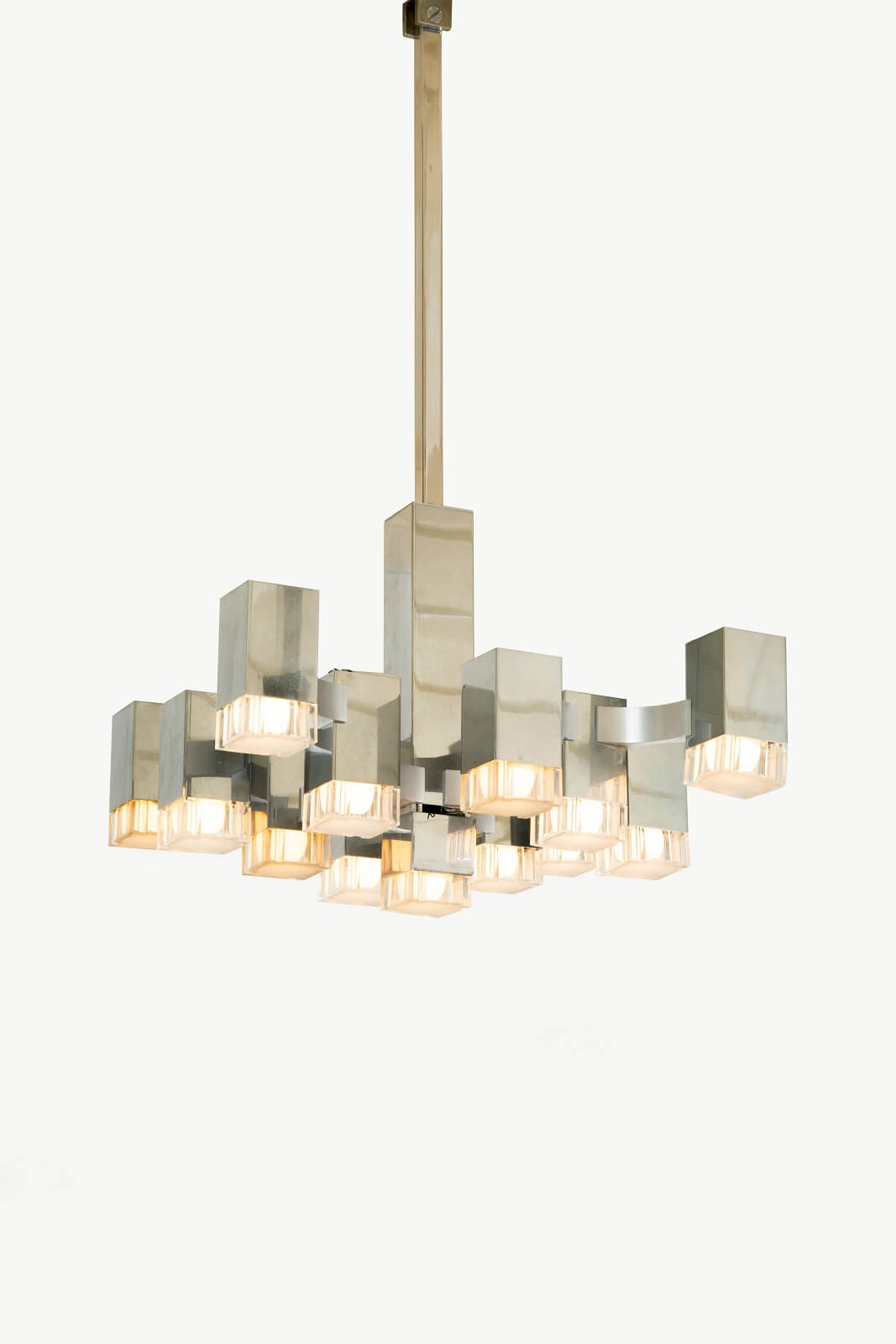 Ceiling lamp Cubic 131 by Gaetano Sciolari for sale Ceiling lamp Cubic 131 by Gaetano Sciolari for sale