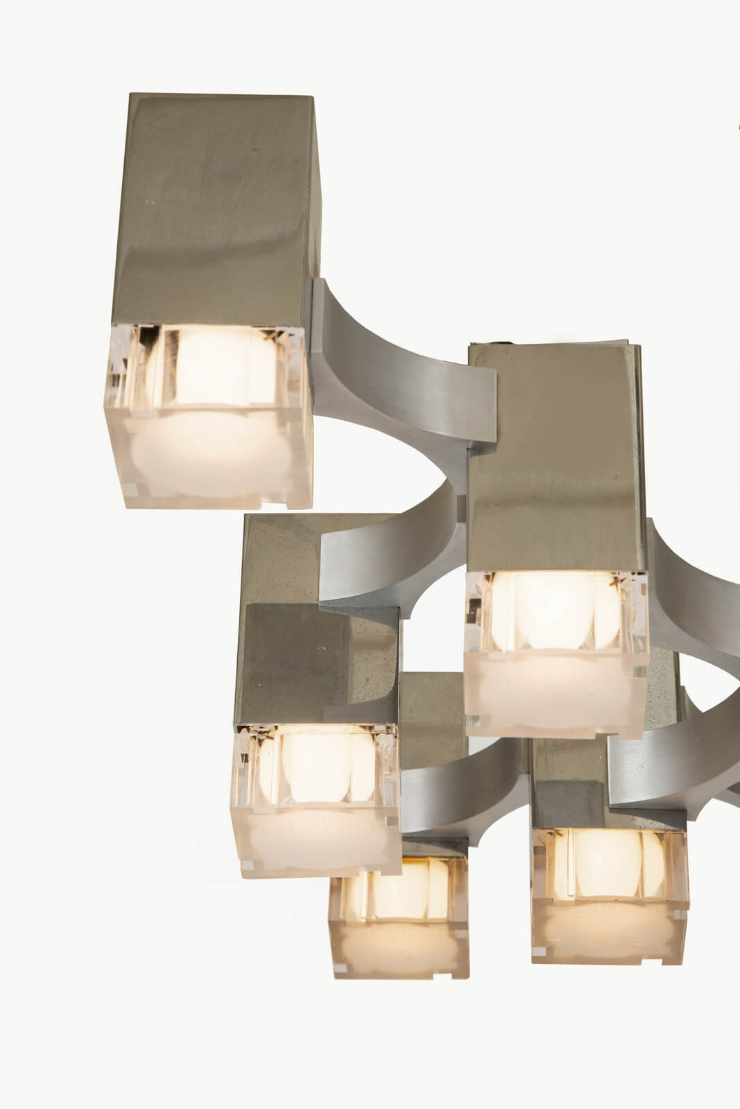 Ceiling lamp Cubic 131 by Gaetano Sciolari for sale