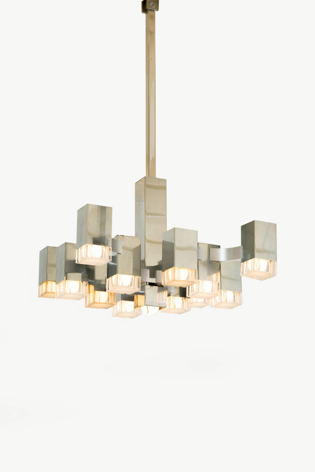 Ceiling lamp Cubic 131 by Gaetano Sciolari for sale Ceiling lamp Cubic 131 by Gaetano Sciolari for sale