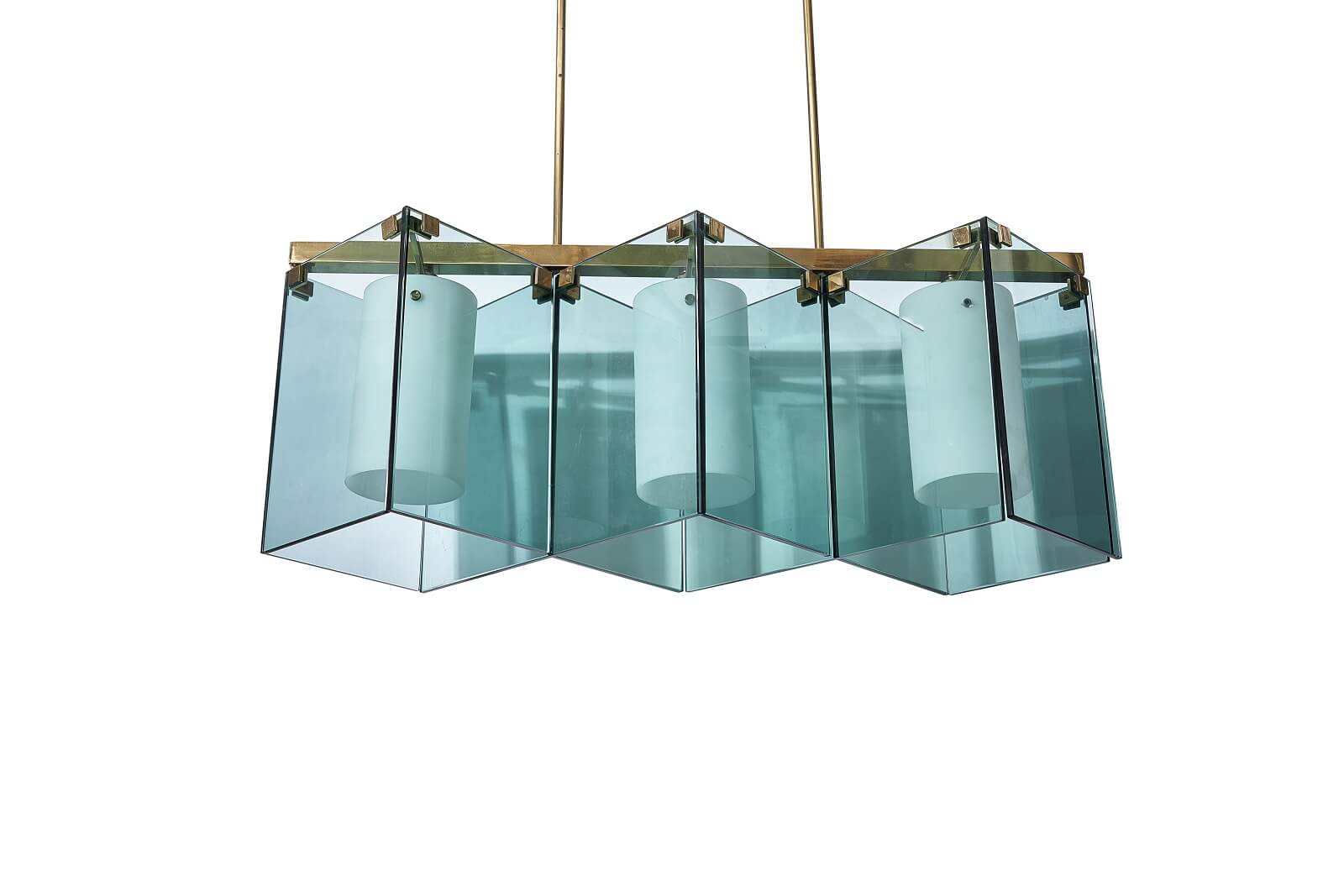 Ceiling lamp mod. 2128 by Max Ingrand for sale