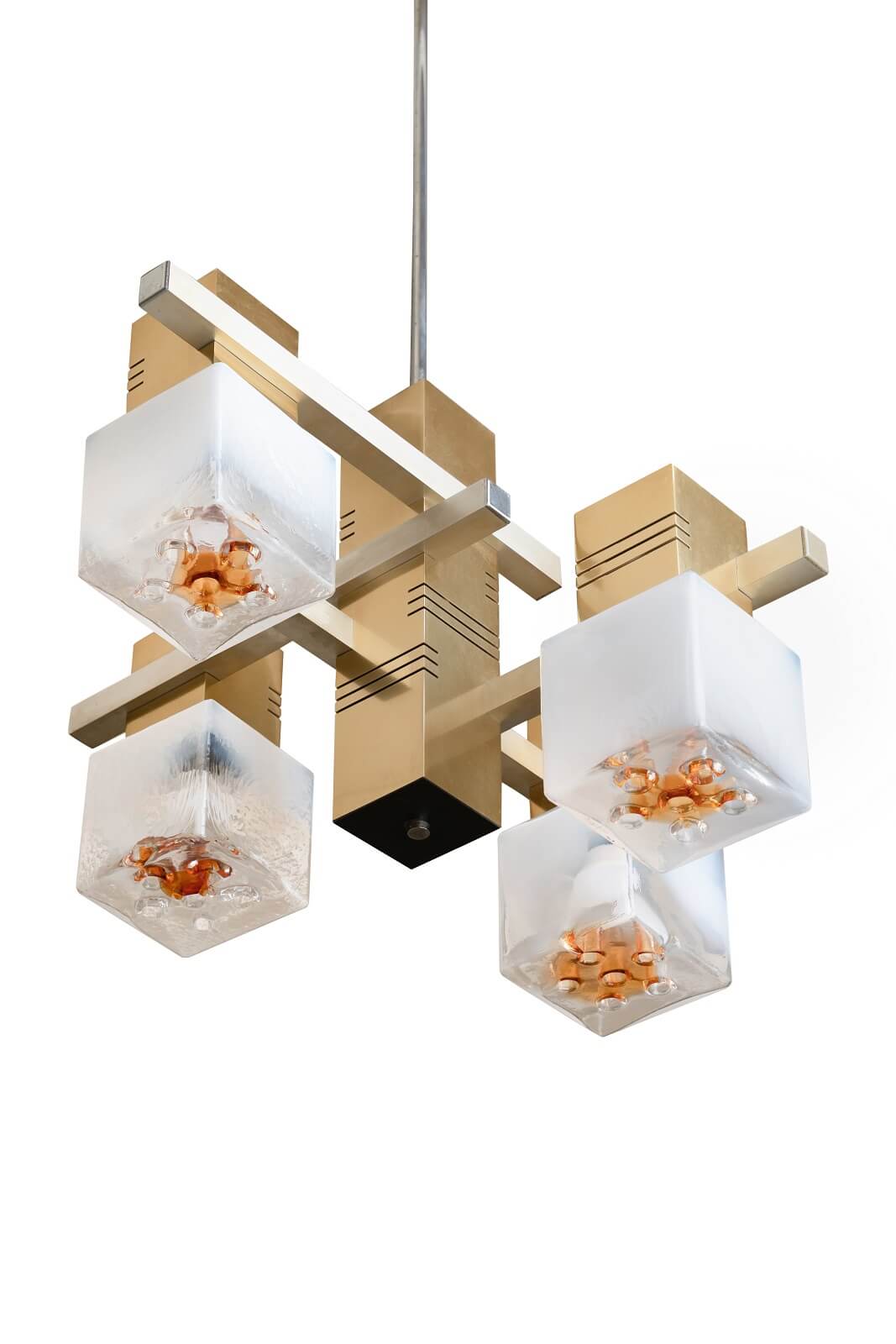 Ceiling lamp 4 Cubic by Gaetano Sciolari for sale Ceiling lamp 4 Cubic by Gaetano Sciolari for sale
