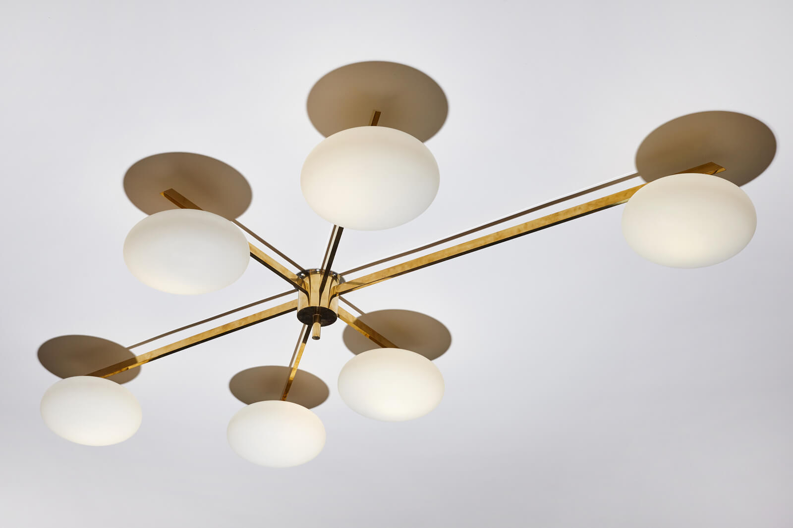 Ceiling lamp by Angelo Lelli for sale Ceiling lamp by Angelo Lelli for sale